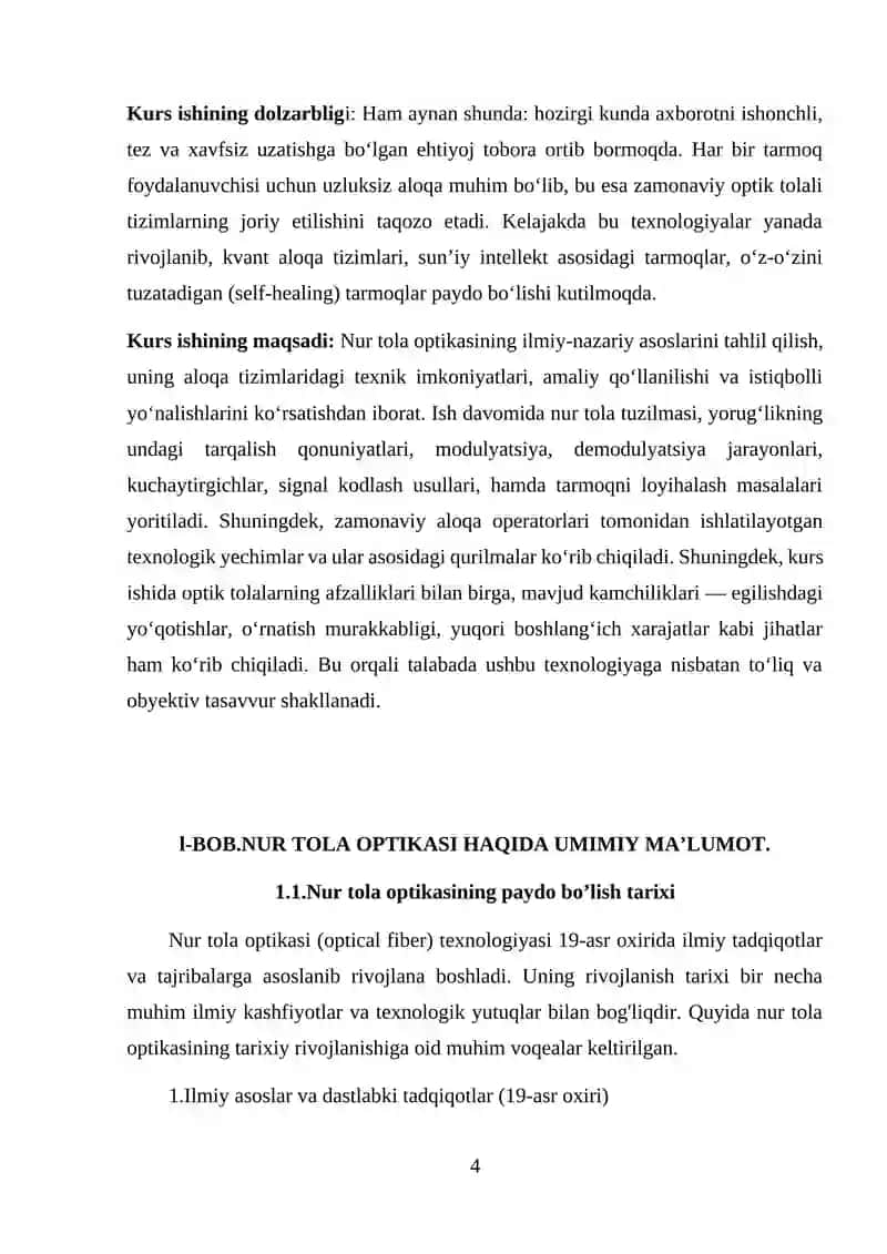 Nur Tola Optikasi va uning Aloqa Tizmidagi O'rni 4
