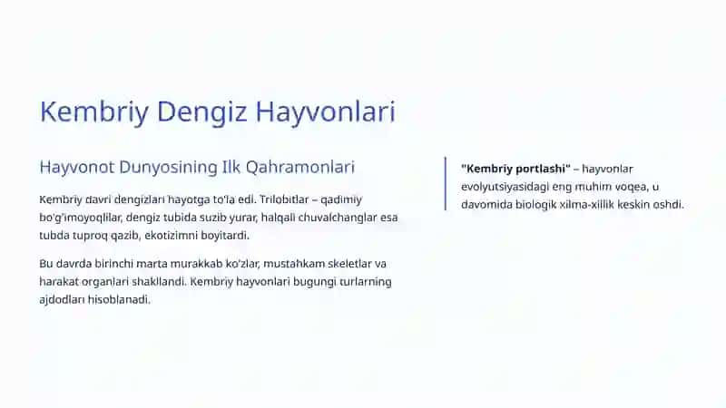 Ko'p Hujayrali Hayvonlar: Hayotning Murakkabligi va Rang-barangligi 4