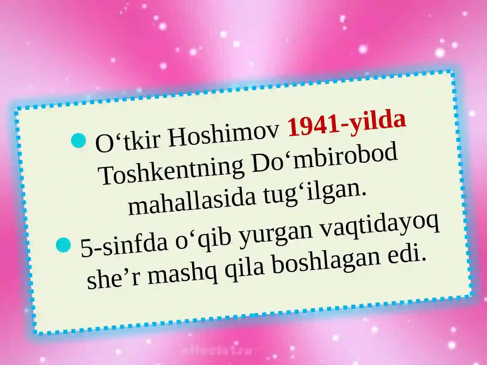 O'TKIR HOSHIMOV 4