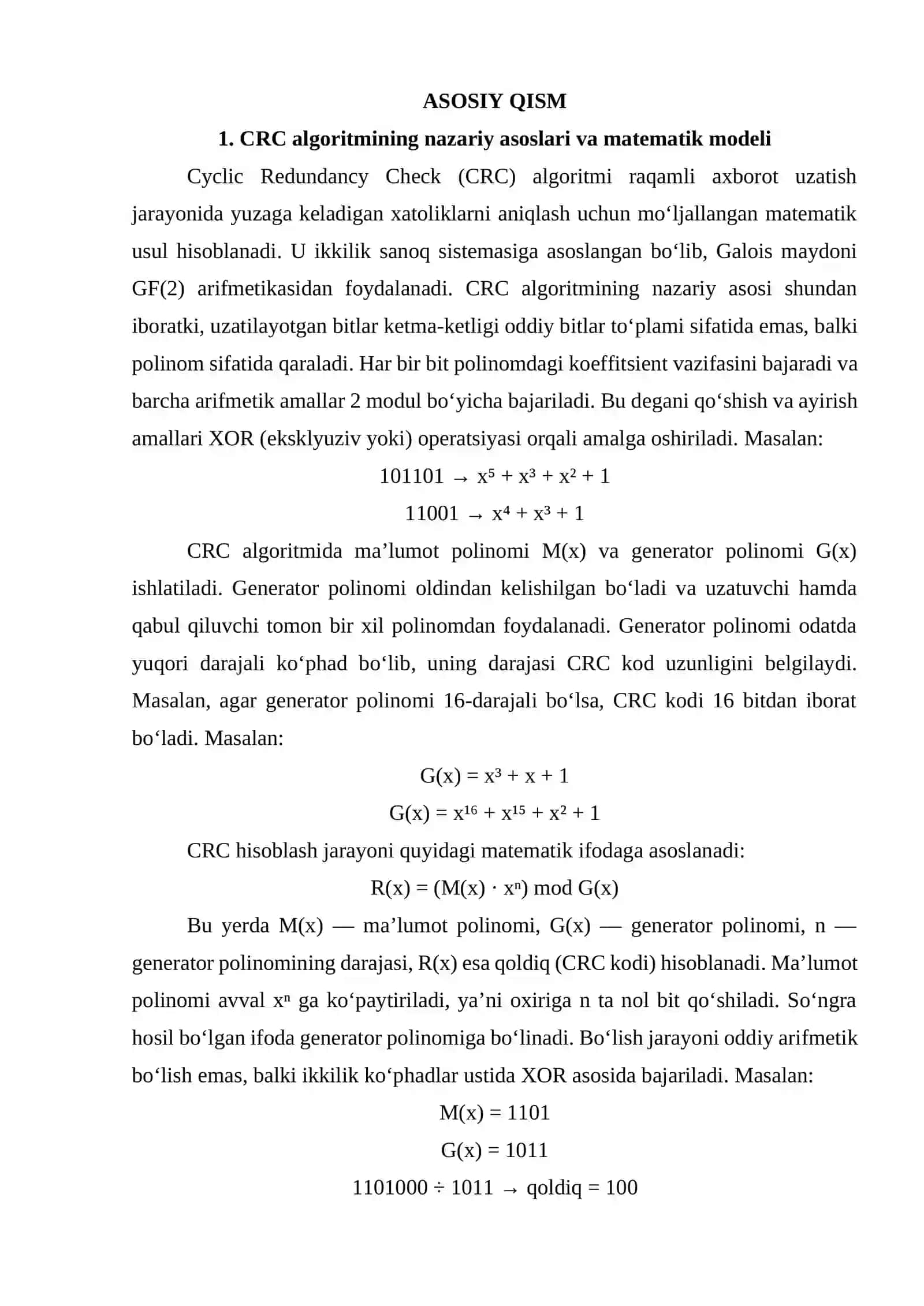 CRC algoritmi 4