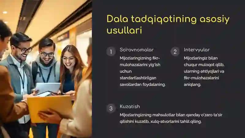 Marketingda dala tadqiqoti 4