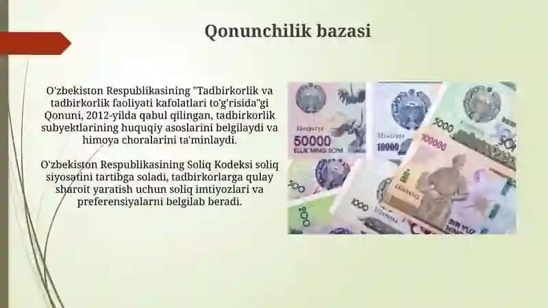 Oʻzbekistonda xususiy tadbirkorlikning davlat tomonidan himoya qilinishi 4