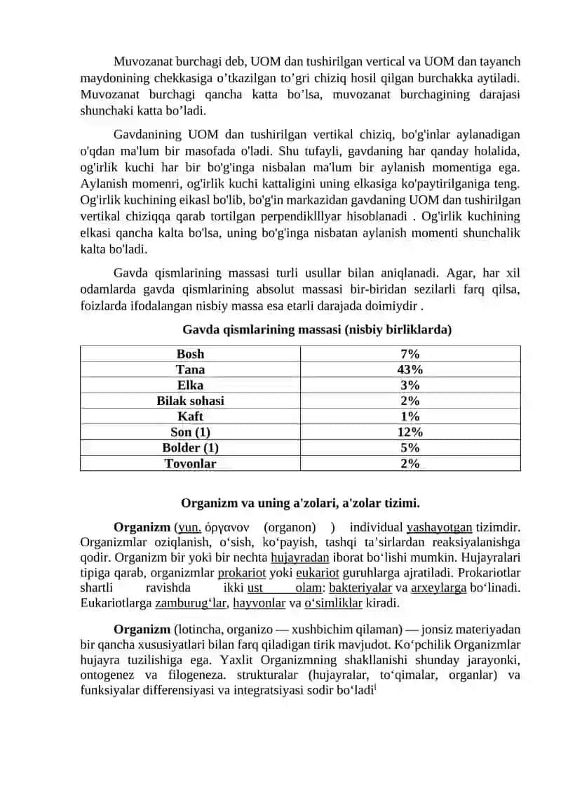 Odam gavdasi to’g’risida umumiy ma’lumotlar. 4
