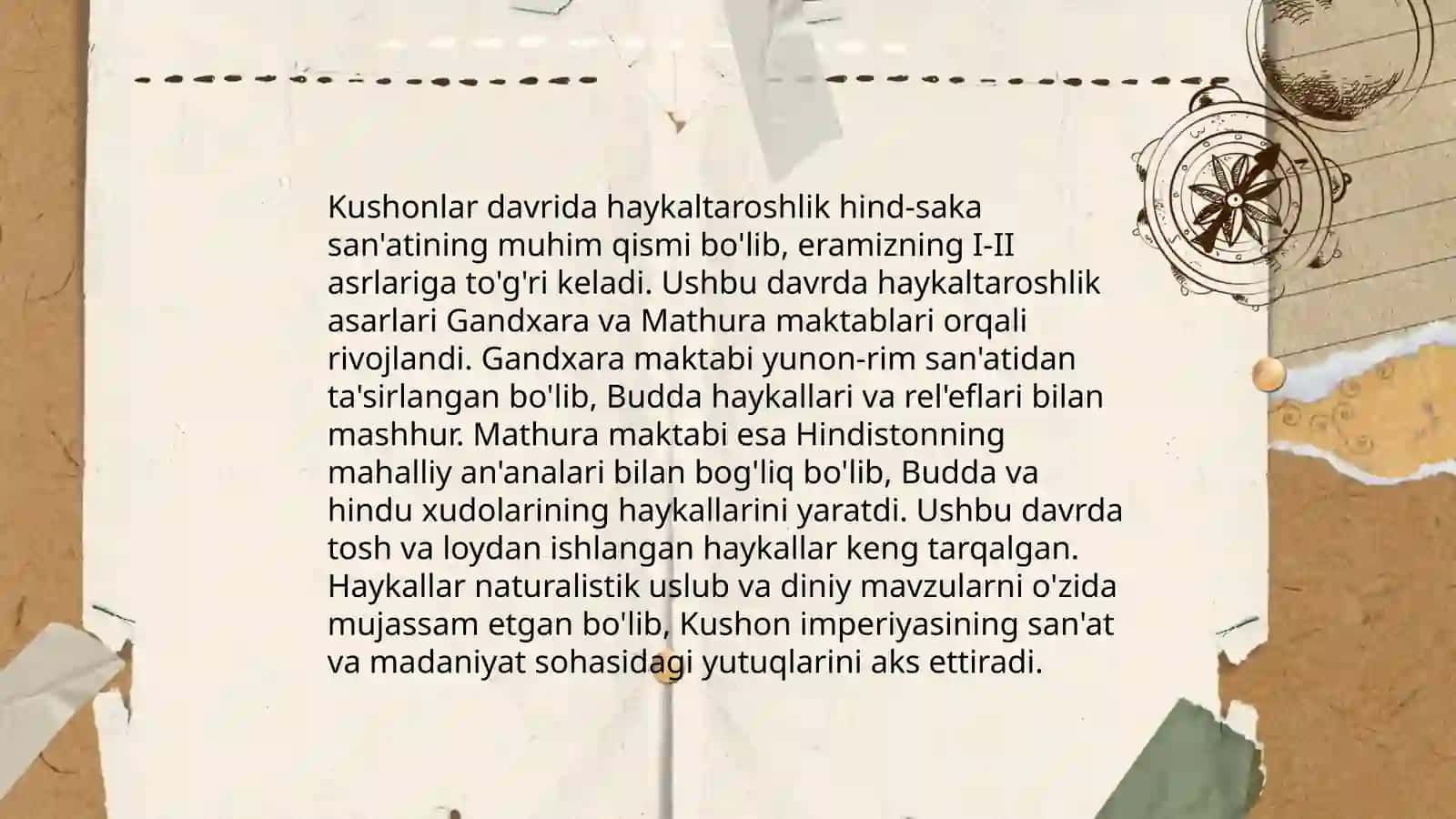 Oʻzbekiston antik dunyo haykaltaroshligi 4