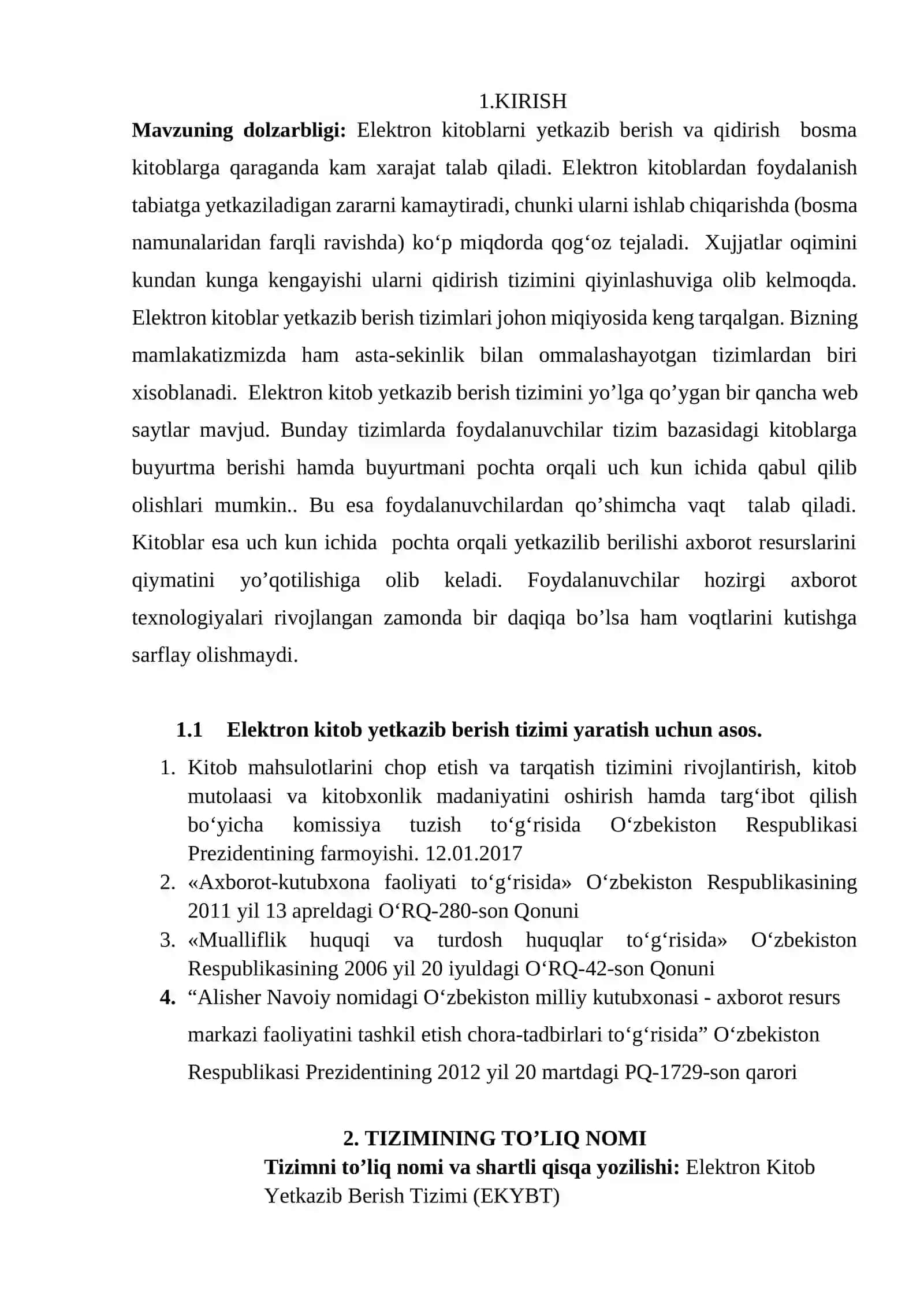 Elektron kitob yetkazib berish tizimini yaratish 4