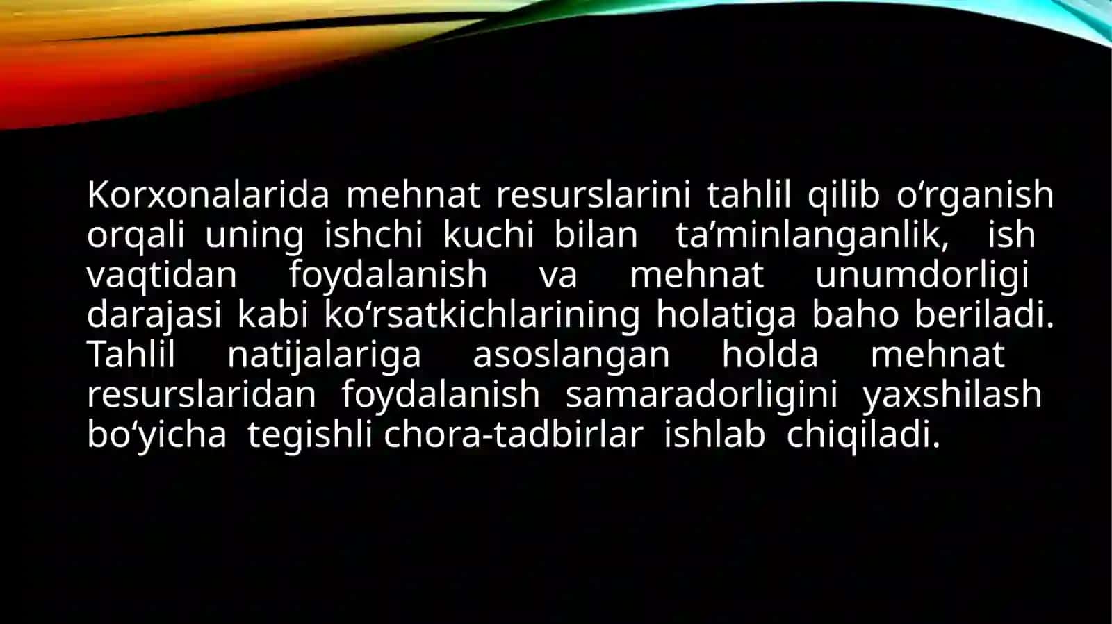 Termiz Davlat Universiteti Iqtisodiyot Fakulteti 2-kurs 222-guruh talabasi Ermatov Hayitbekning xo’jalik faoliyati tahhlili fanidan tayyorlagan mustaqilishi 4