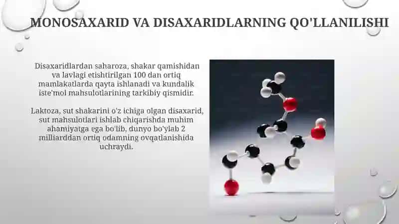 Disaxaridlarning Kimyoviy Xossalari 4