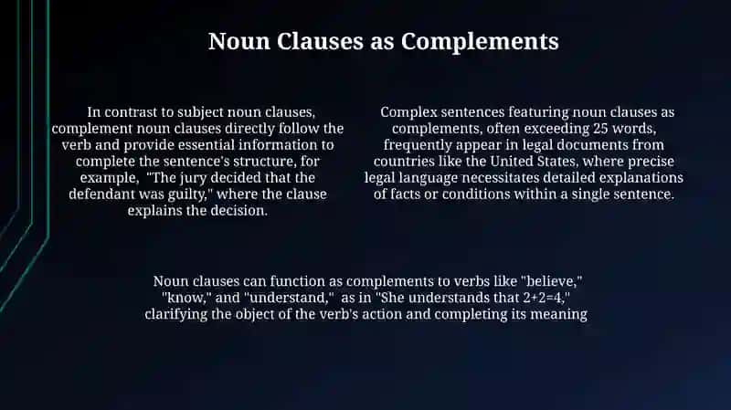 Noun clause 4