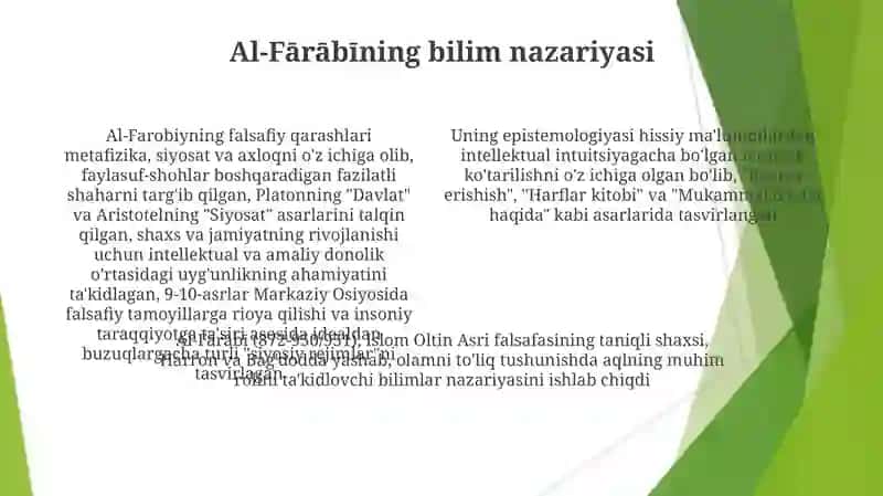 Abu Nasr Farobiyning falsafiy qarashlari 4