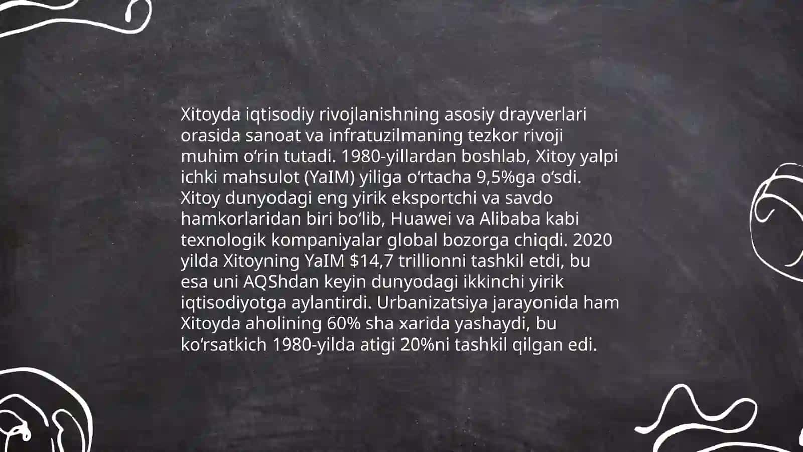 Xitoy iqtisodiyoti, yalpi ichki mahsuloti 4