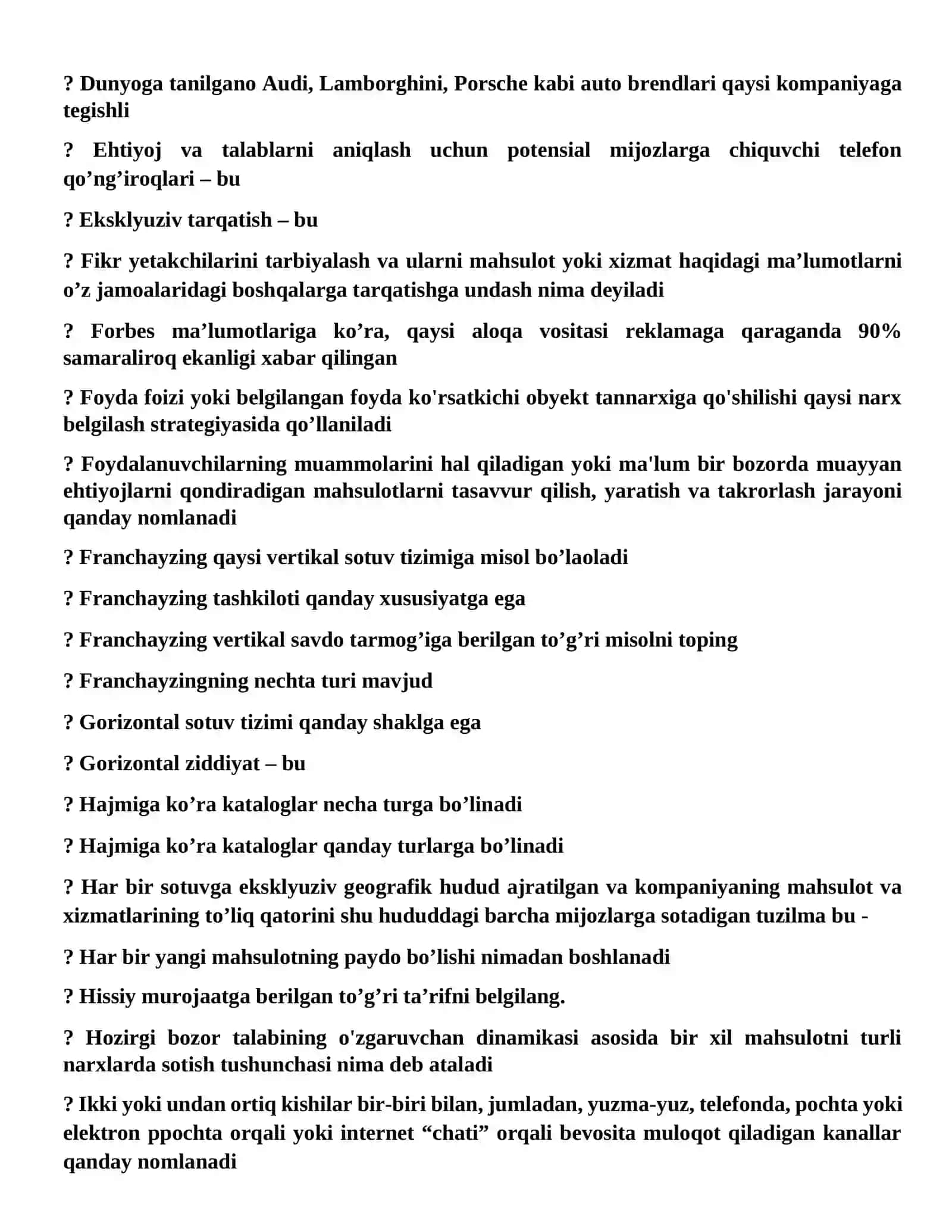 Principles of Marketing (Marketing asoslari) 4