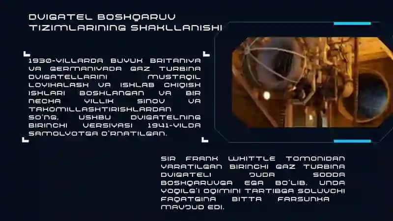 REAKTIV DVIGATEL BOSHQARUV TIZIMI 4