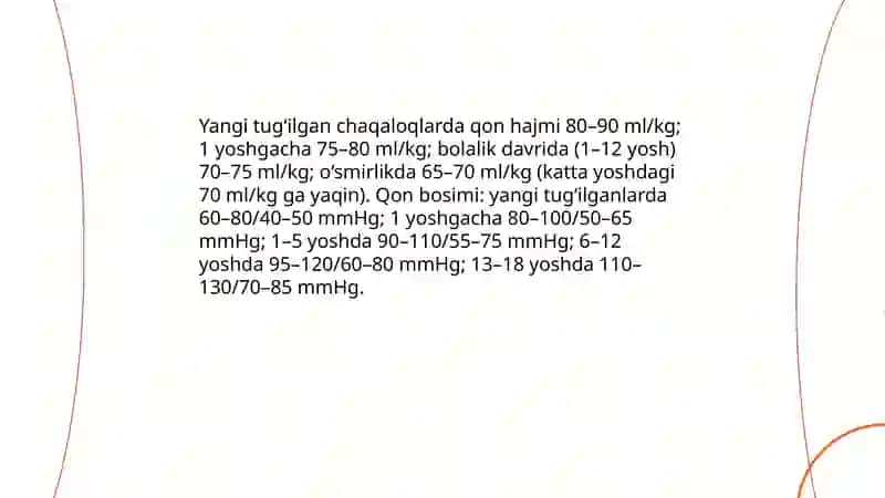 Qon fiziologiyasining yosh xususiyatlari va gigiyenasi 4