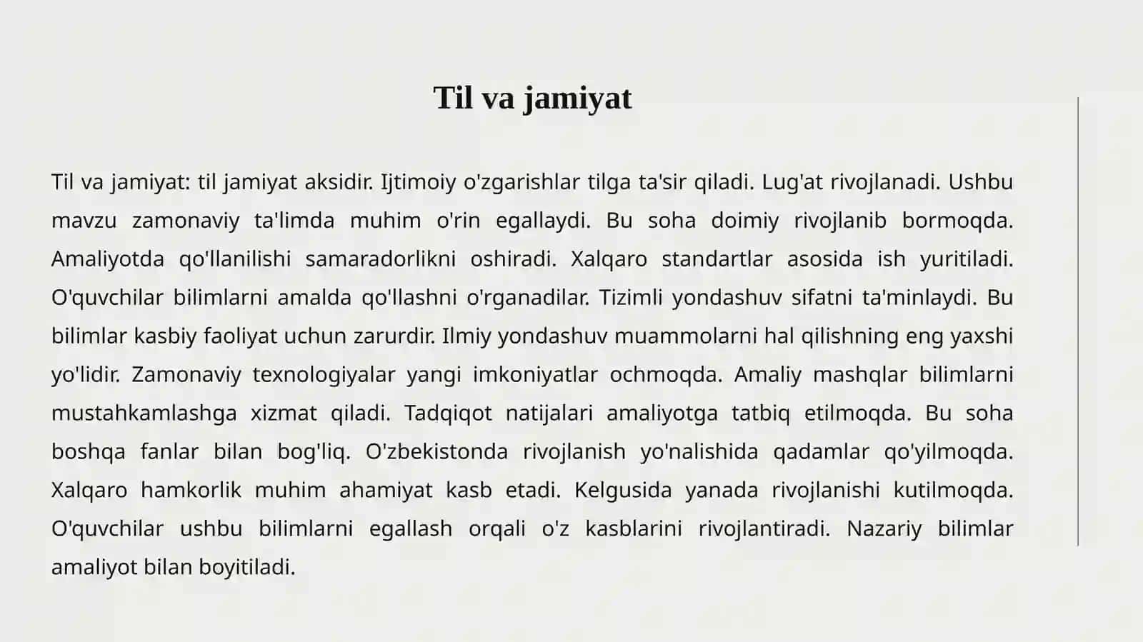 Lug'at va Ijtimoiy Guruhlar 4