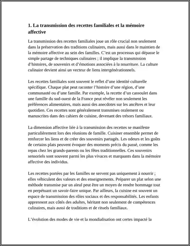 REFERAT: LA CULTURE CULINAIRE ET SON RÔLE DANS LA VIE PERSONNELLE 4