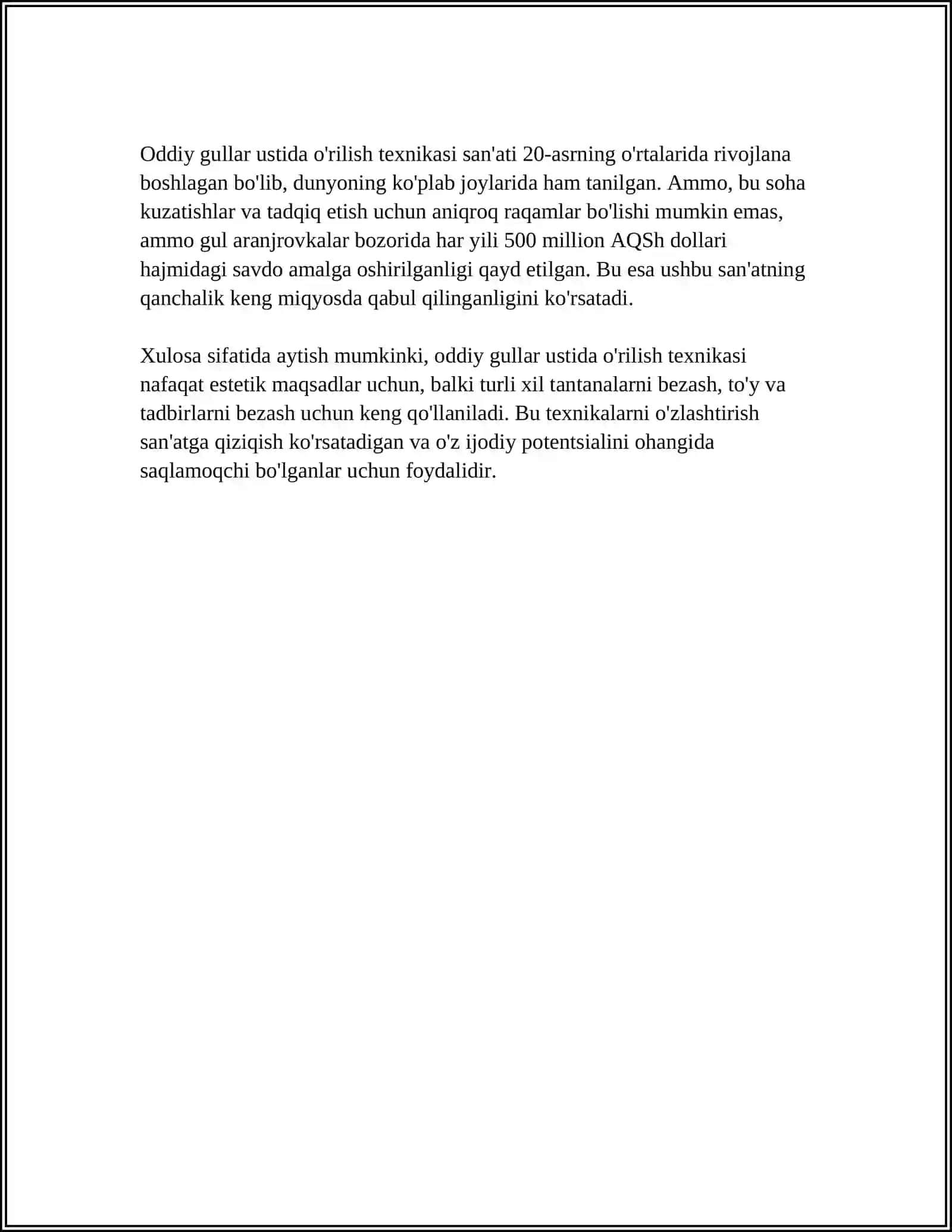 ODDIY MURAKKAB YIRIK VA MAYDA GULLI ORILISHLAR 4