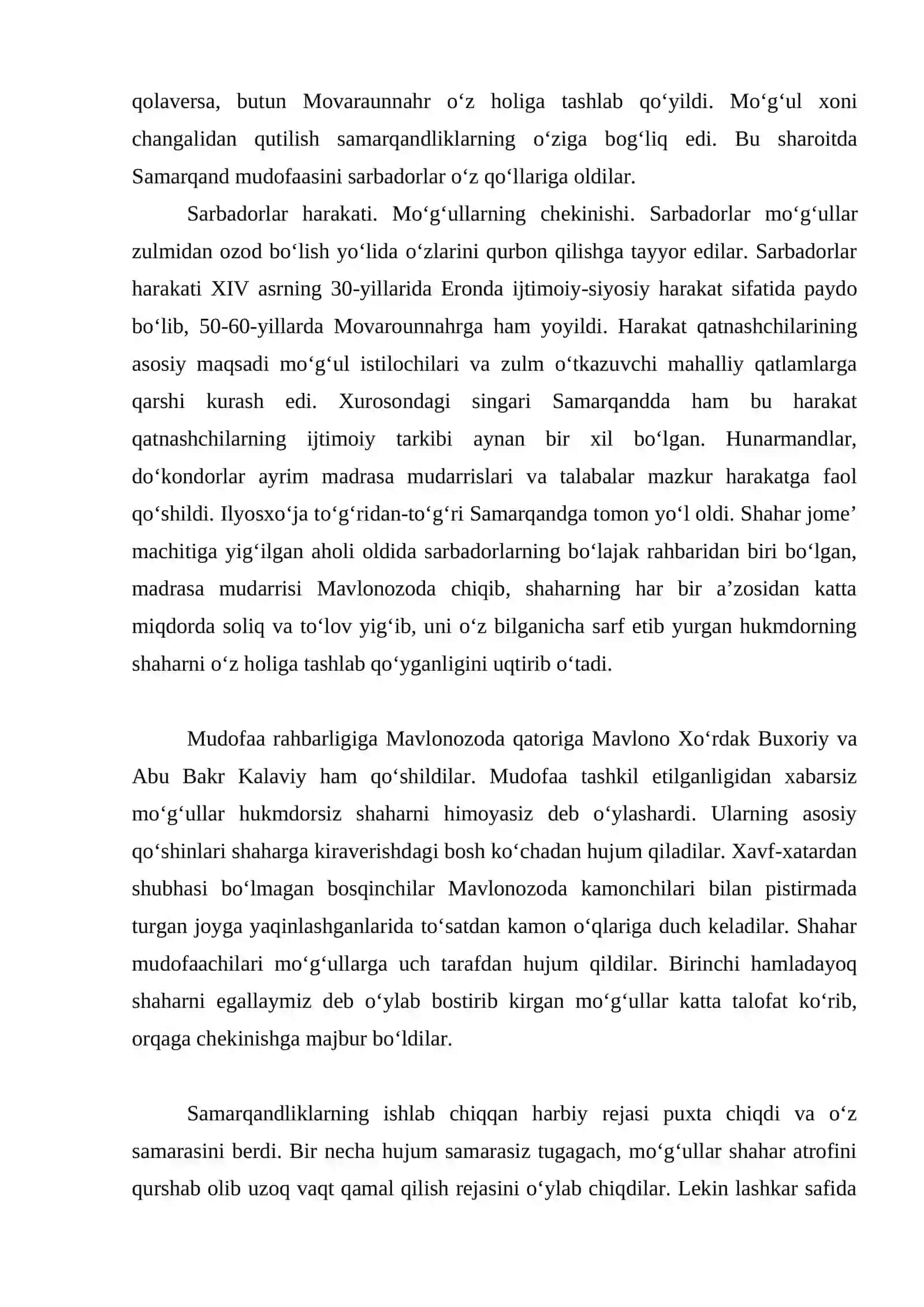 AMIR TEMUR VA TEMURIYLAR DAVRIDA IJTIMOIY-IQTISODIY, SIYOSIY VA MADANIY HAYOT 4