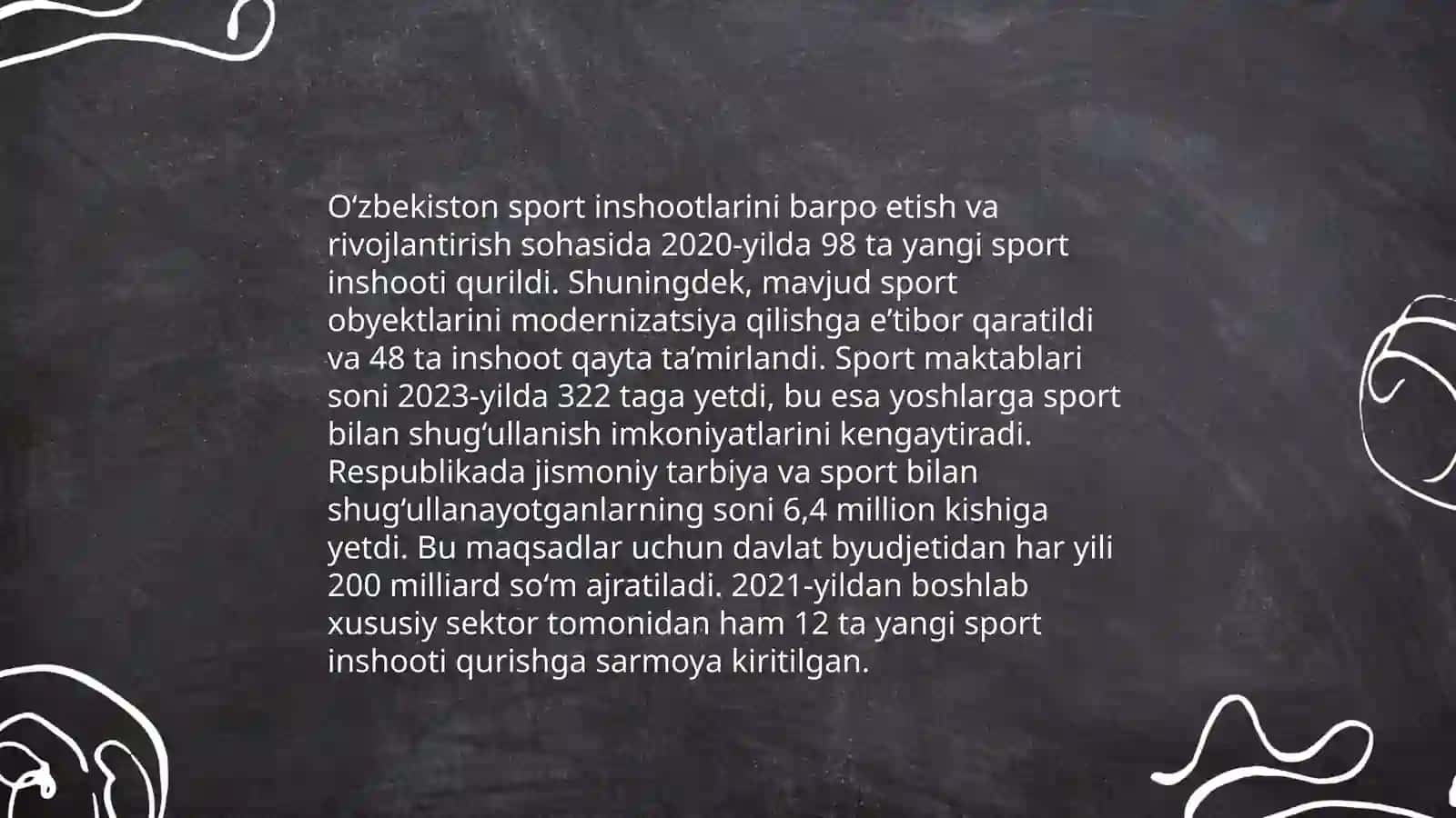 Bolalar va o'smirlar uchun sog'lomlashtiruvchi lagerlar tashkil etish 4
