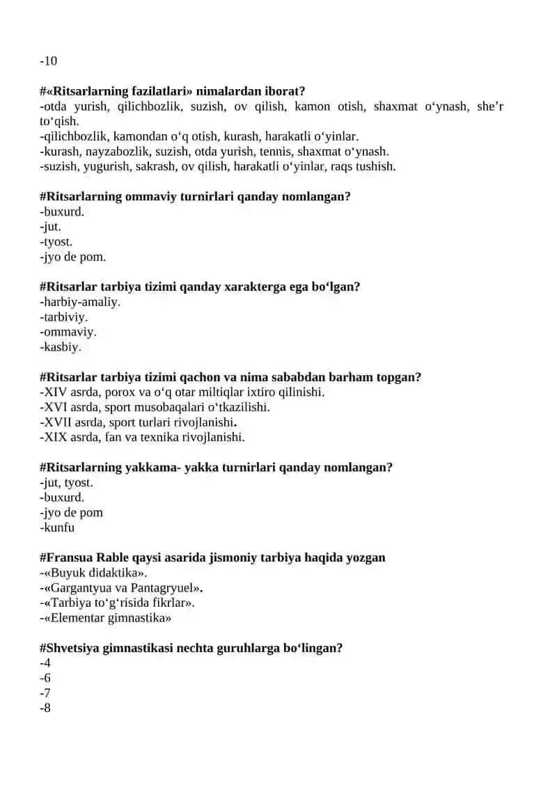 Jismoniy tarbiya va olimpiya harakati tarixi fani 4