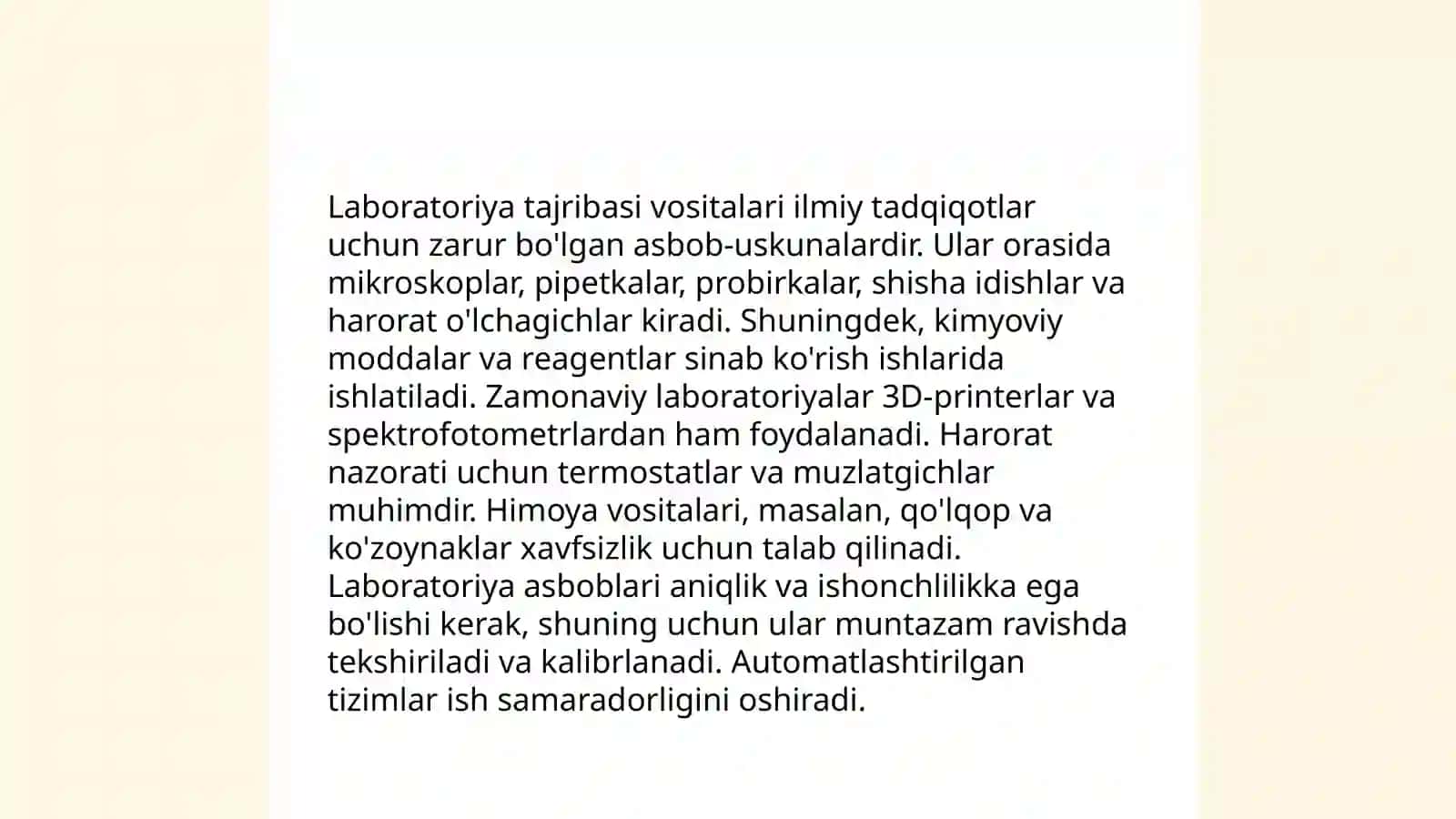 Eksperimental psixologiyada labaratoriya tajribasi va uning xususiyatlari 4