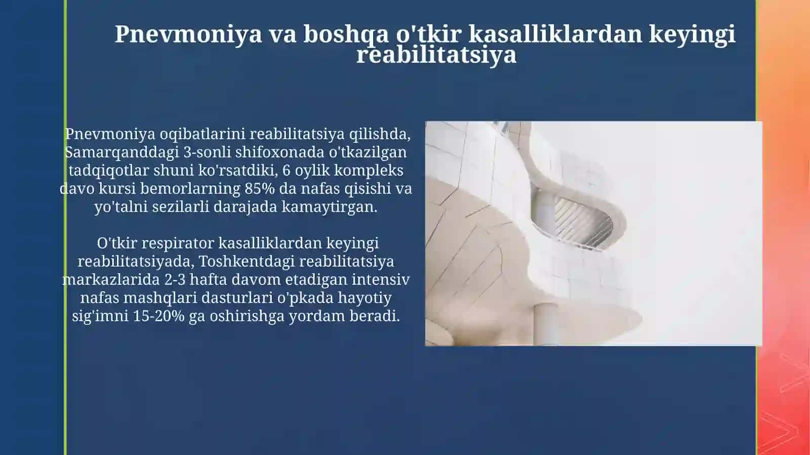 Nafas tizimi kasalliklarida zamonaviy reabilikatsiya usullari 4