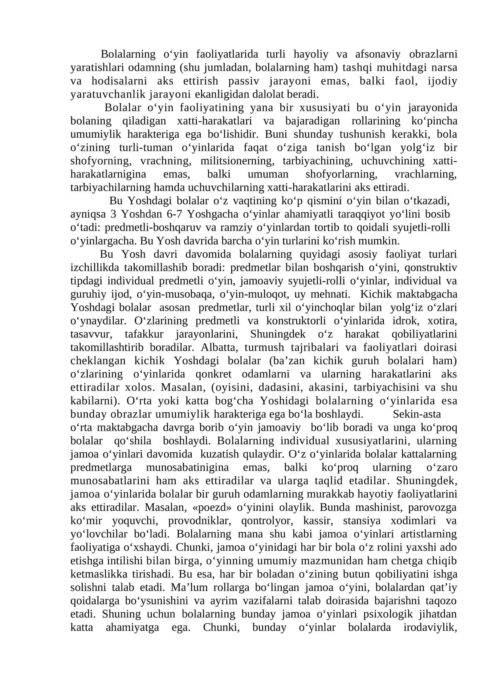 MAKTABGACHA YOSH DAVRIDA PSIXIK RIVOJLANISH XUSUSIYATLARI 4
