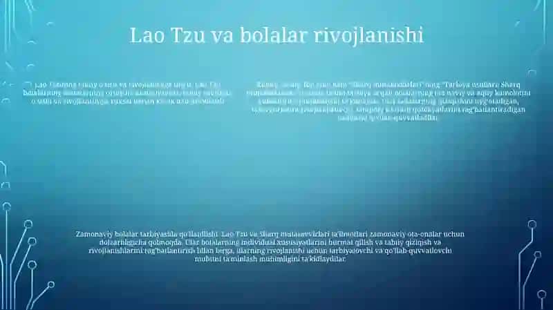 Sharq Mutafakkirlarining Tarbiyaviy Asarlari Va Ularni Bolalar Tarbiyasidagi O'Rni 4