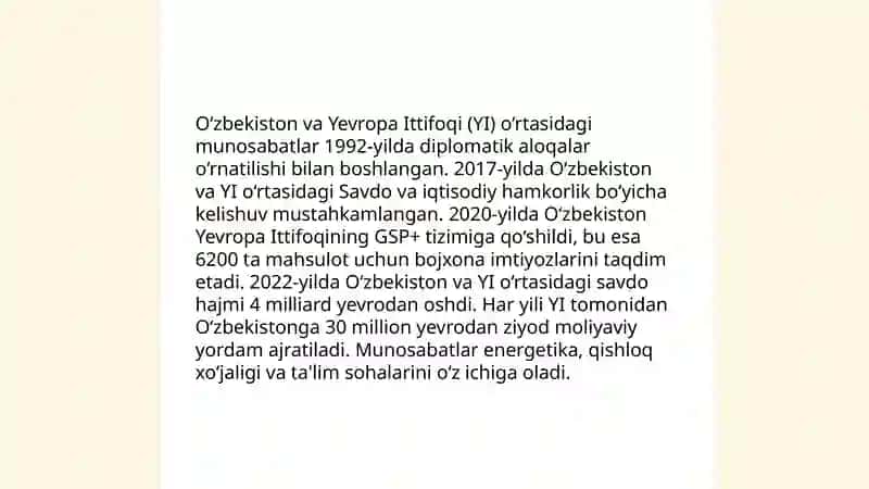 O'zbekistonni xalqaro tashkilotlar bilan hamkorlik aloqalari 4
