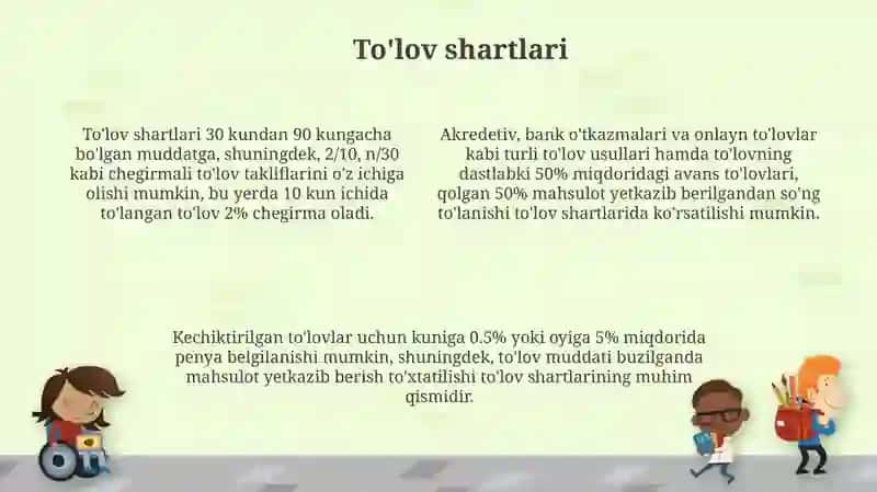 Xarid mezonlari 4