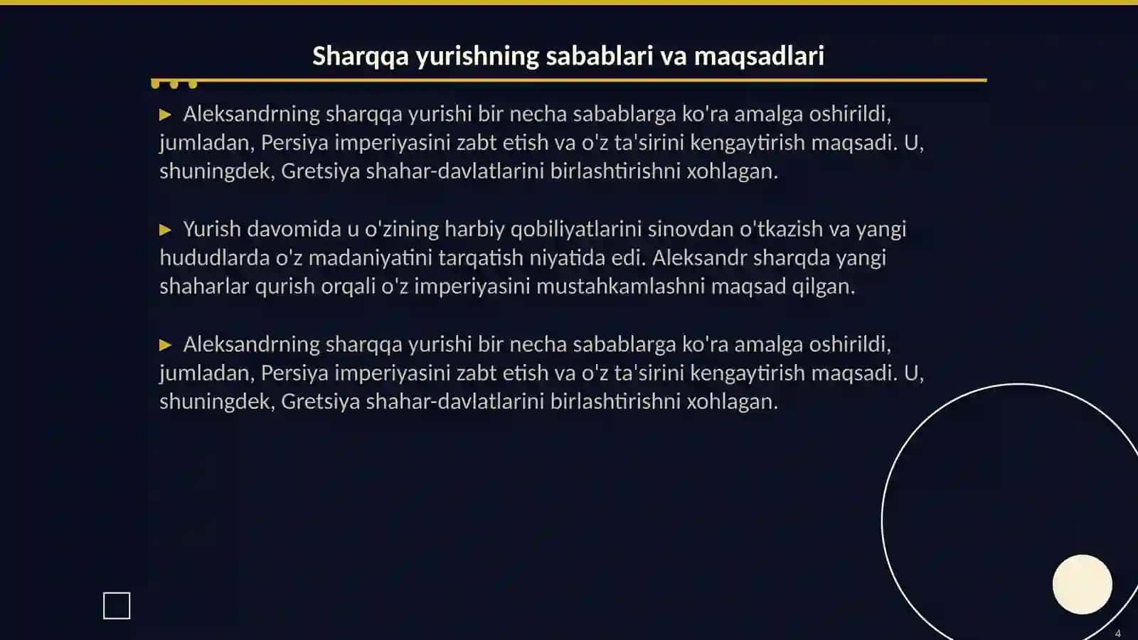 Aleksandr Makedonskiy sharqqa yurishi 4
