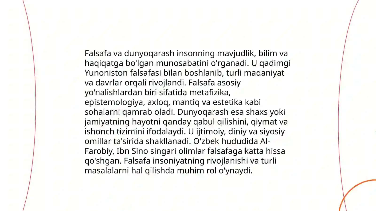 Falsafaning mohiyati va jamiyat taraqqiyotidagi roli 4