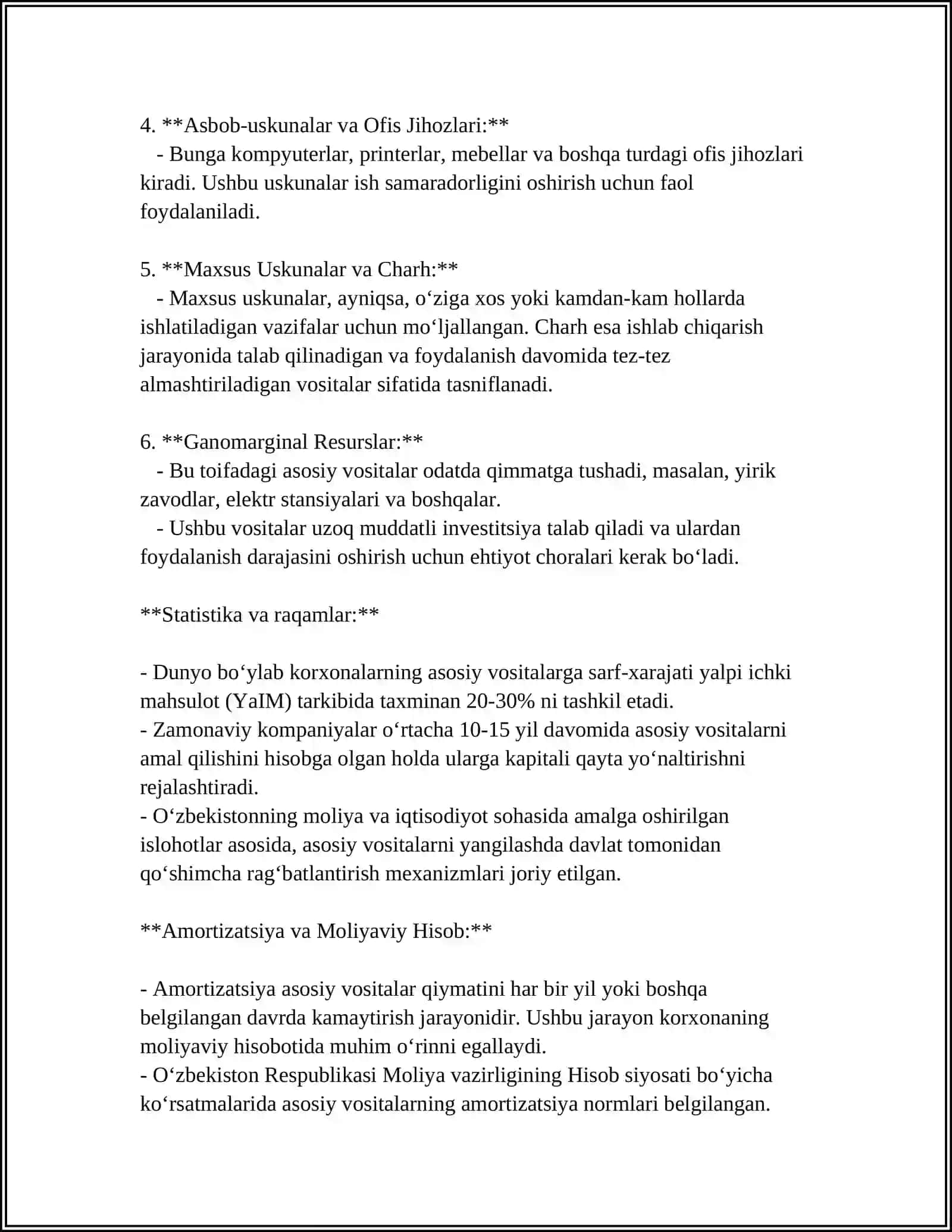 АСОСИЙ ВОСИТАЛАР 4