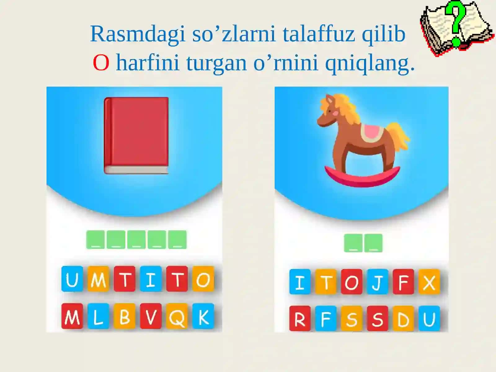 “Oo tovushi va Oo harfi ” 4