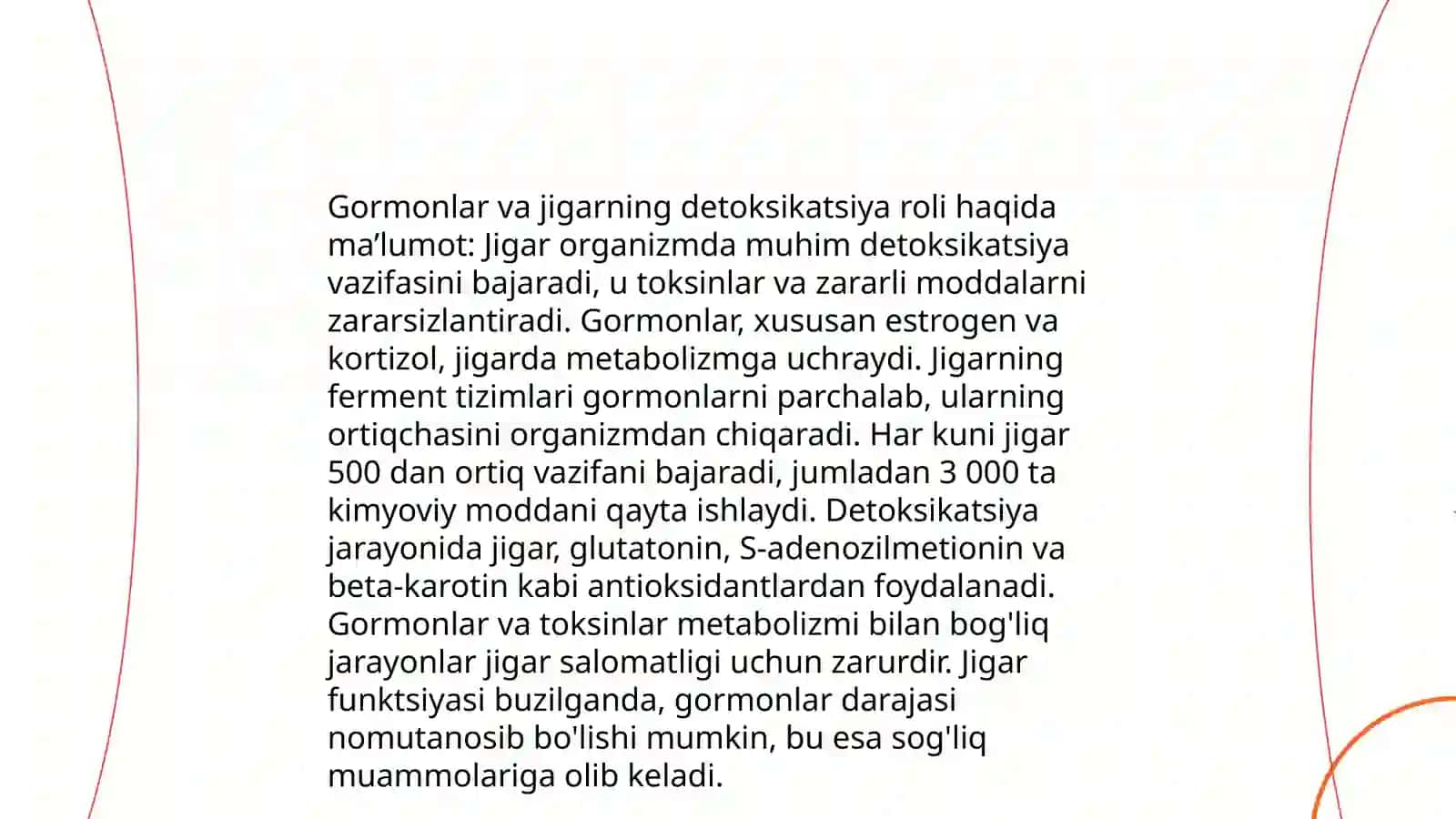 Jigarda gormonlarni zararsizlantirilishi, klinik ahamiyati 4