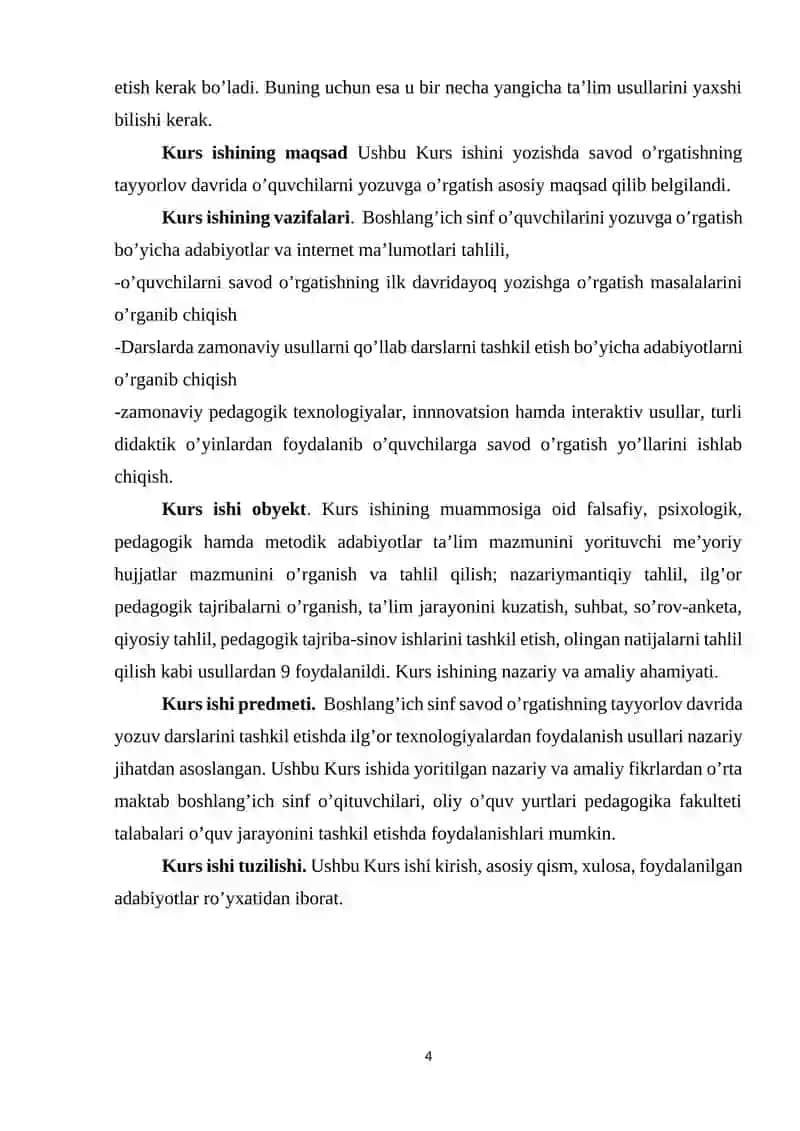Savod o'rgatish jarayonida mashq turlaridan foydalanish 4