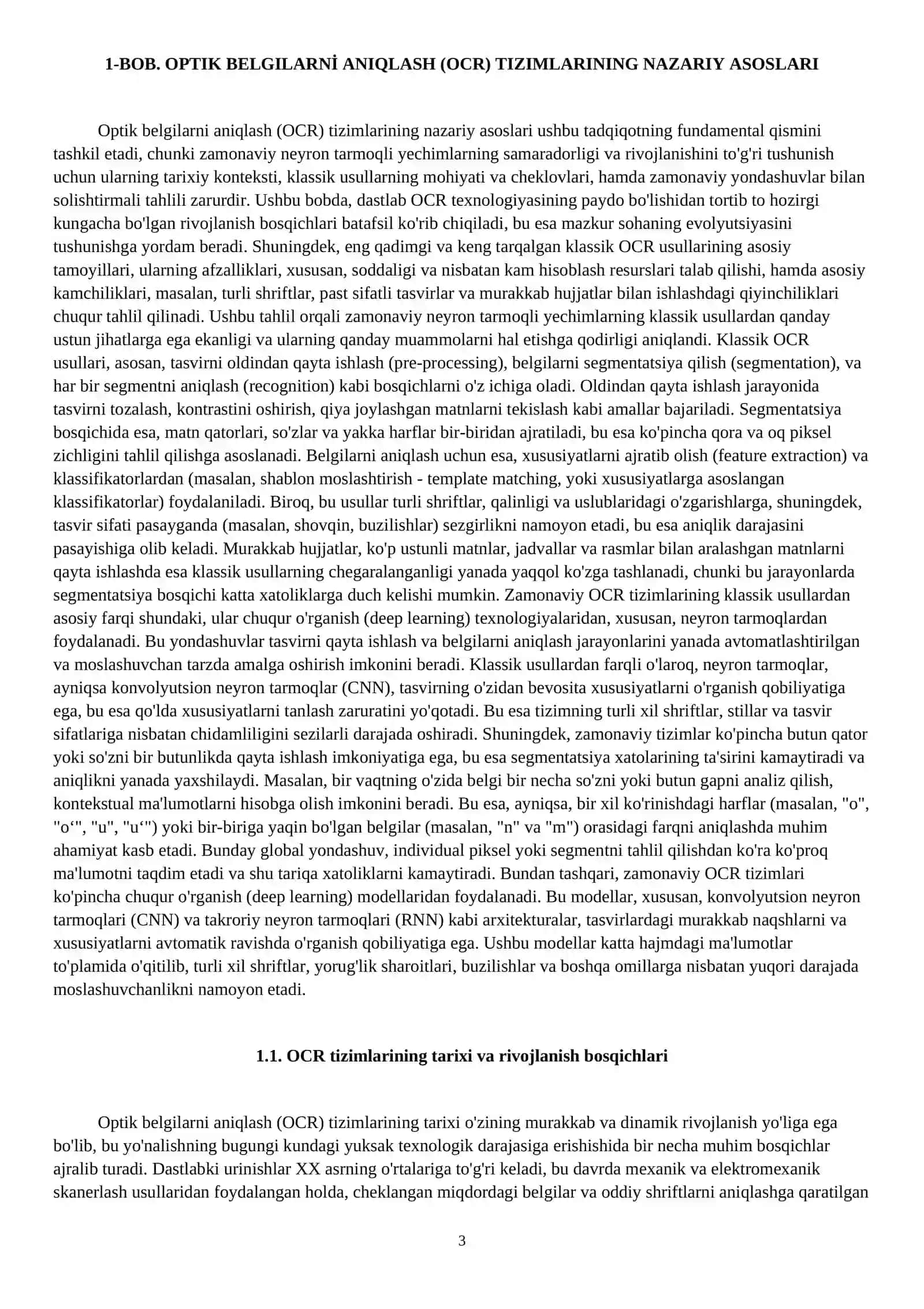 Zamonaviy neyron tarmoqli yechimlari asosida ishlaydigan optik belgilarni aniqlash (OCR) tizimlari 4