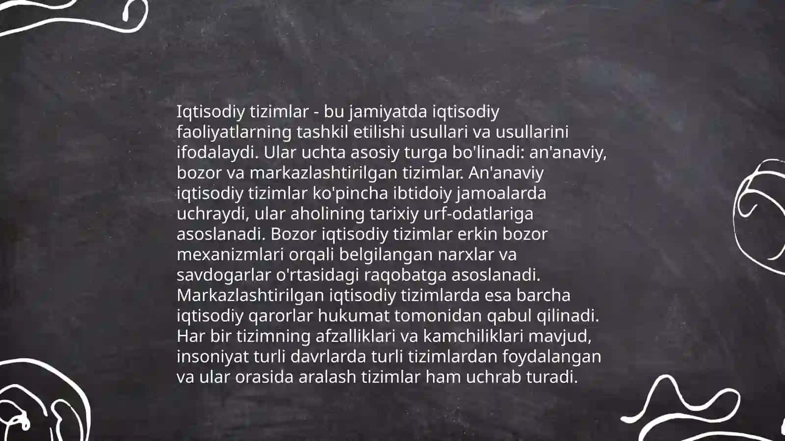 Iqtisodiyot nazariyasi VA tadbirkorlik asoslari 4