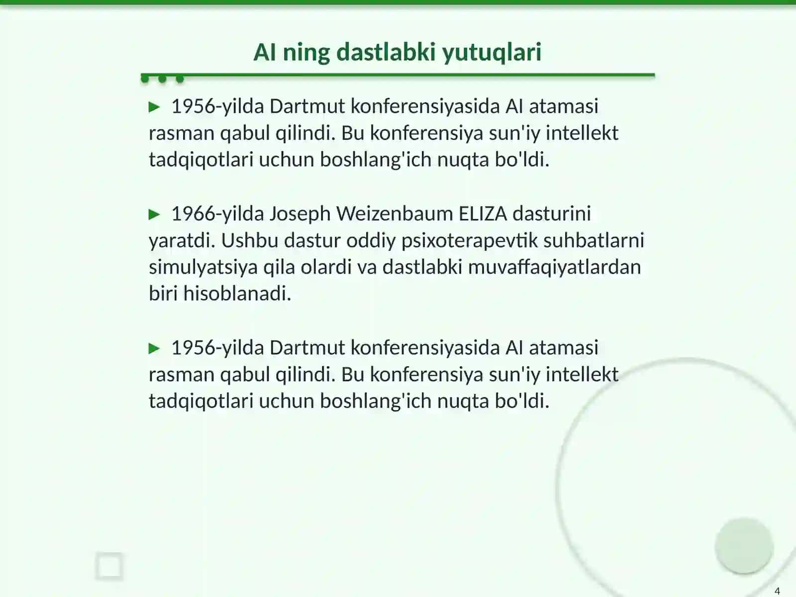 Sunʼiy intellekt 4