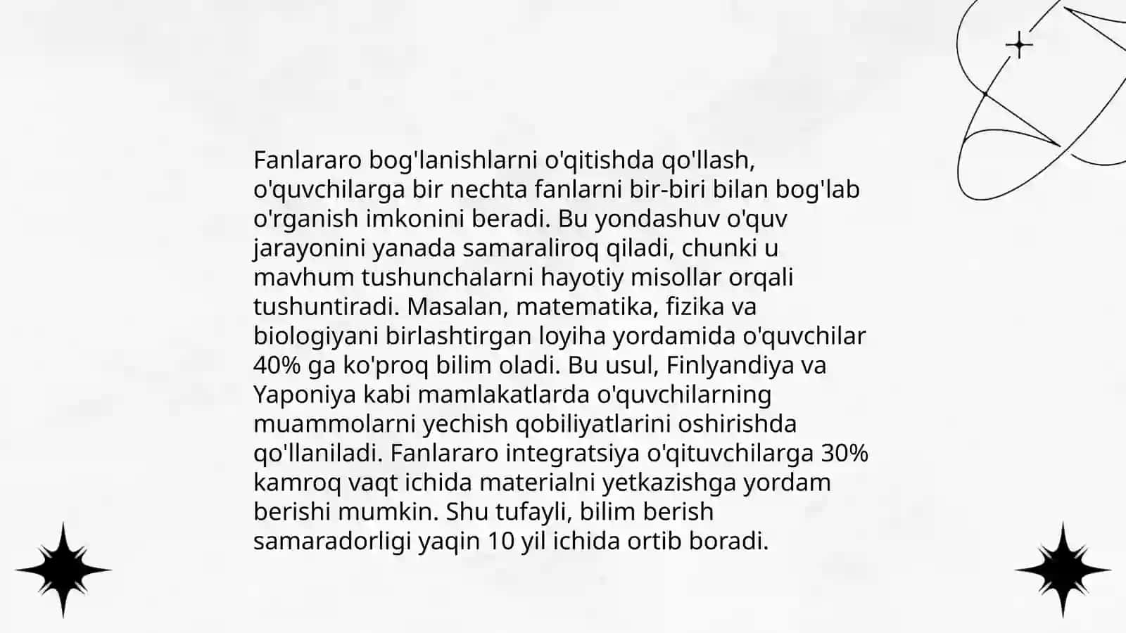Integratsiyalashgan Ta'limdan Foydalanish 4