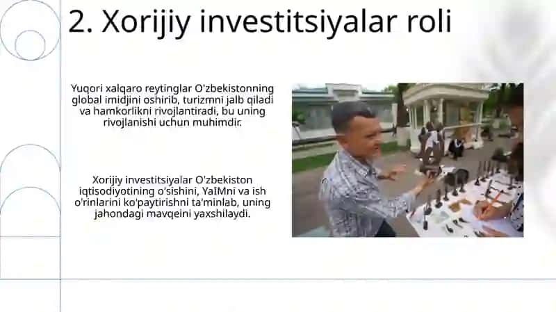 Oʻzbekistonning xalqaro reytinglardagi koʻrsatkichlarini kòtarishning tarixiy va siyosiy ahamiyati 4