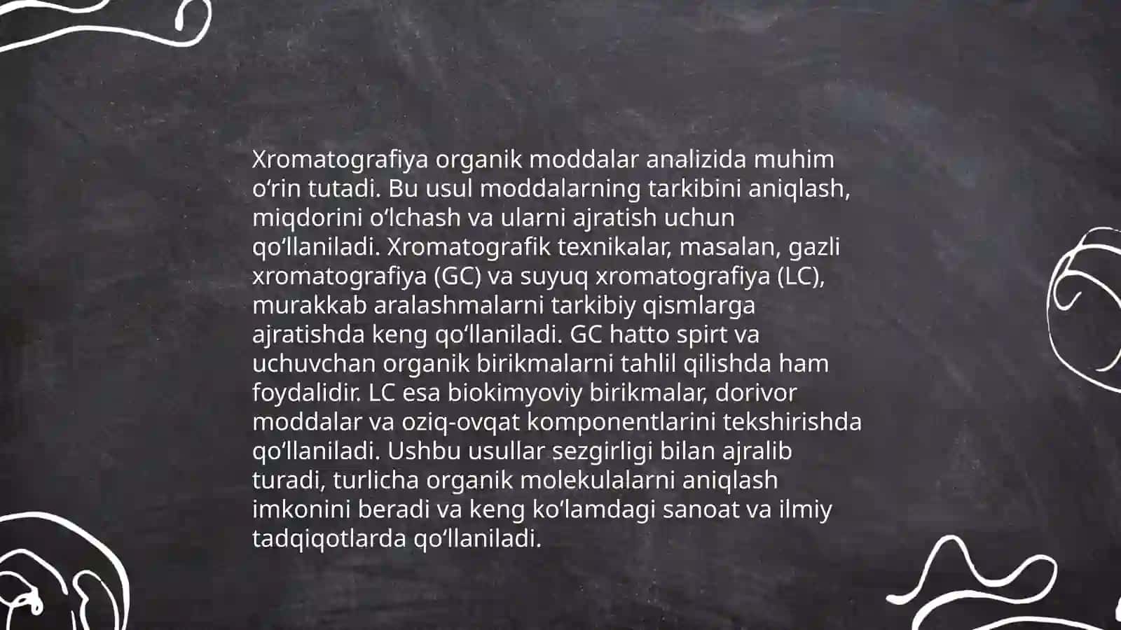 Xromotografiyaning Tibbiy Izlanishlaridagi Imkonyatlari 4