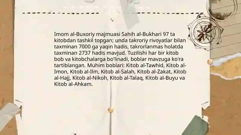 Imom al-Buxoriy majmuasi 4