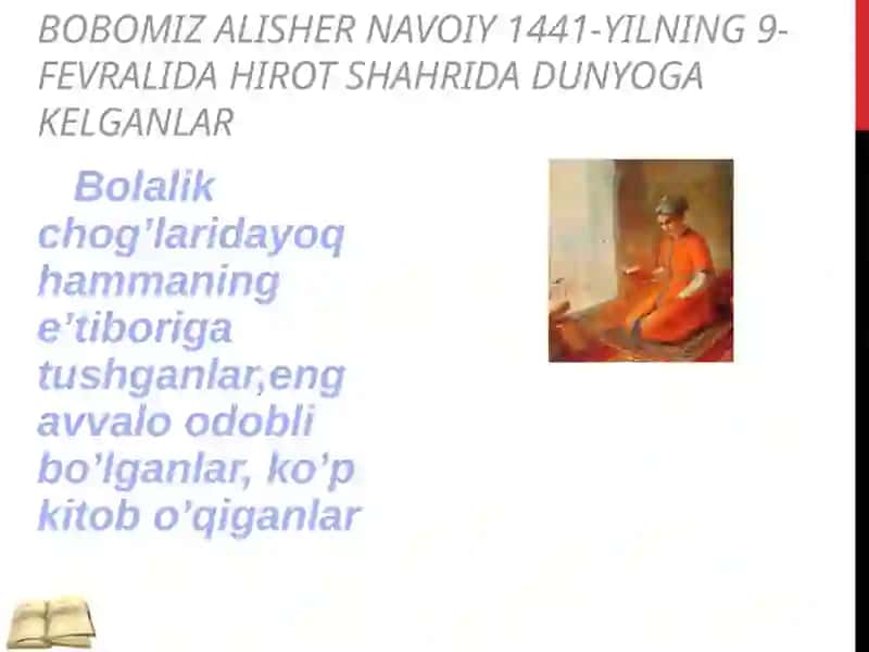 A.Navoiy hayoti va ijodi 4