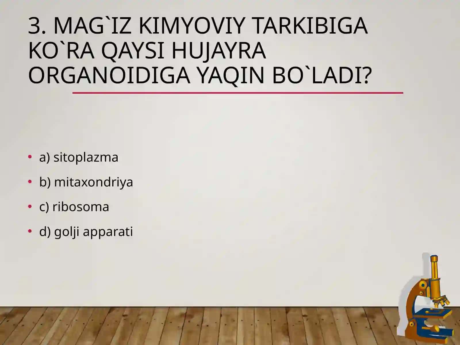 Hujayra va to'qima 4