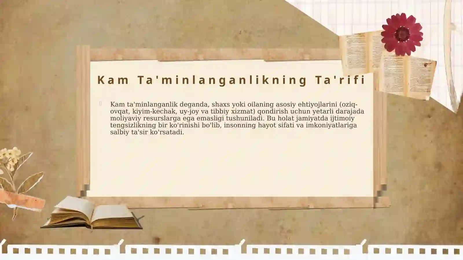Kam taminlanganlik tushunchasi va uni oldini olish mexanizmlari 4