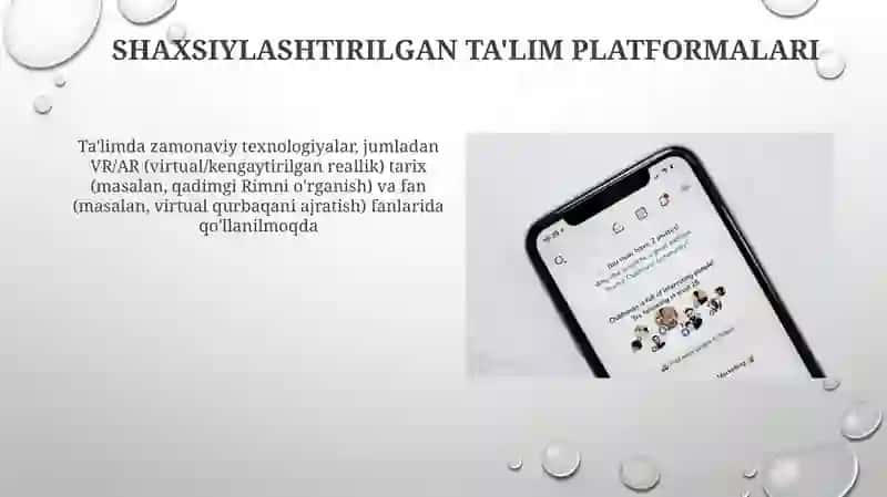 XXI asrda zamonaviy texnologiyalari qulaynishi VA pedagogik innovatsiyalari 4