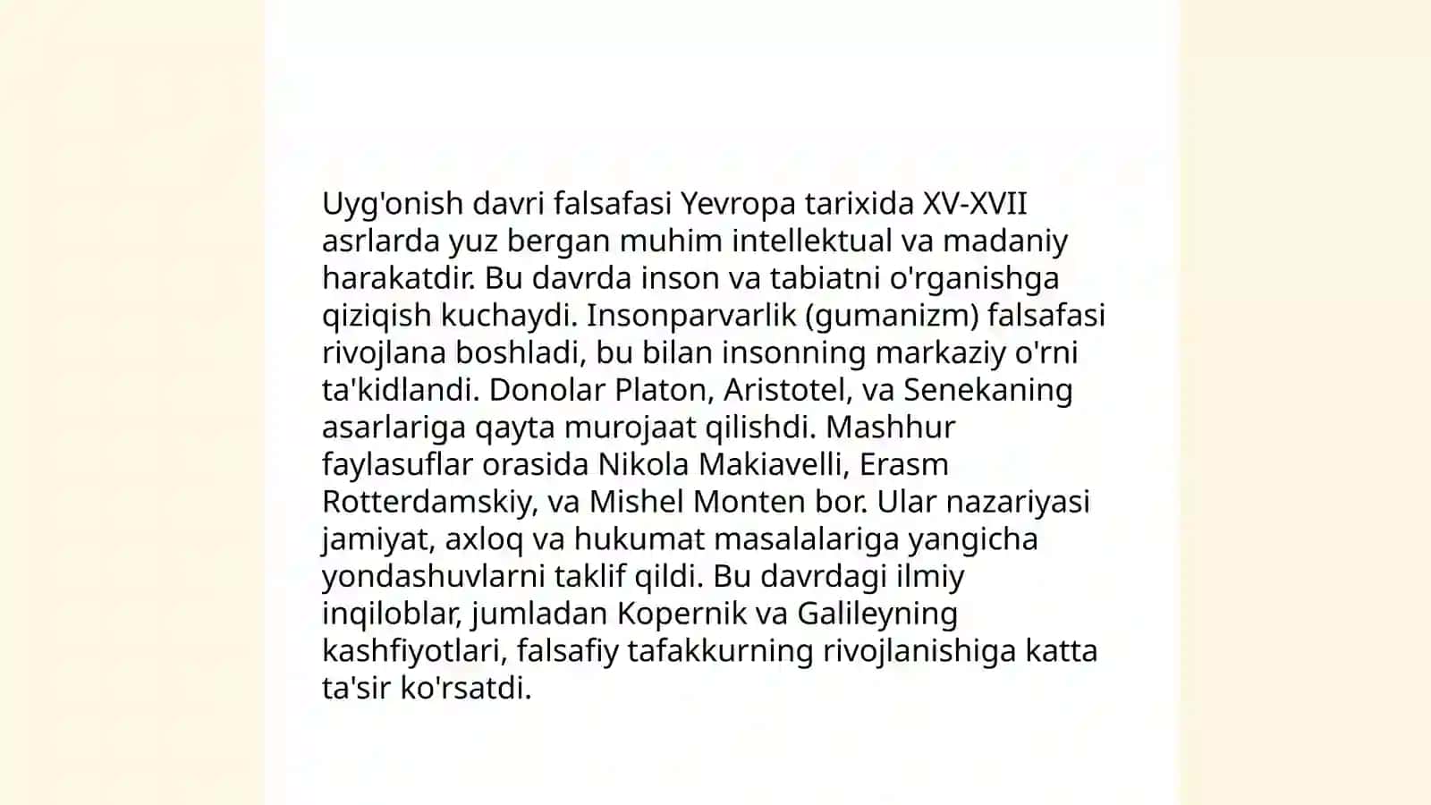 Uyg'onish Davri Adabiyoti 4