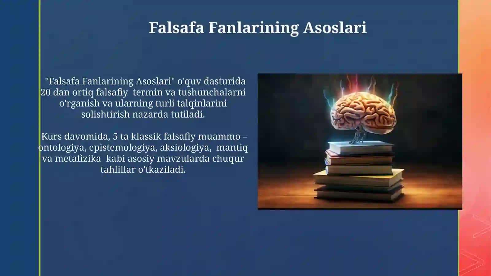 Falsafaning predmeti baxs mavzulari va ularning xilma xil talqinlari 4