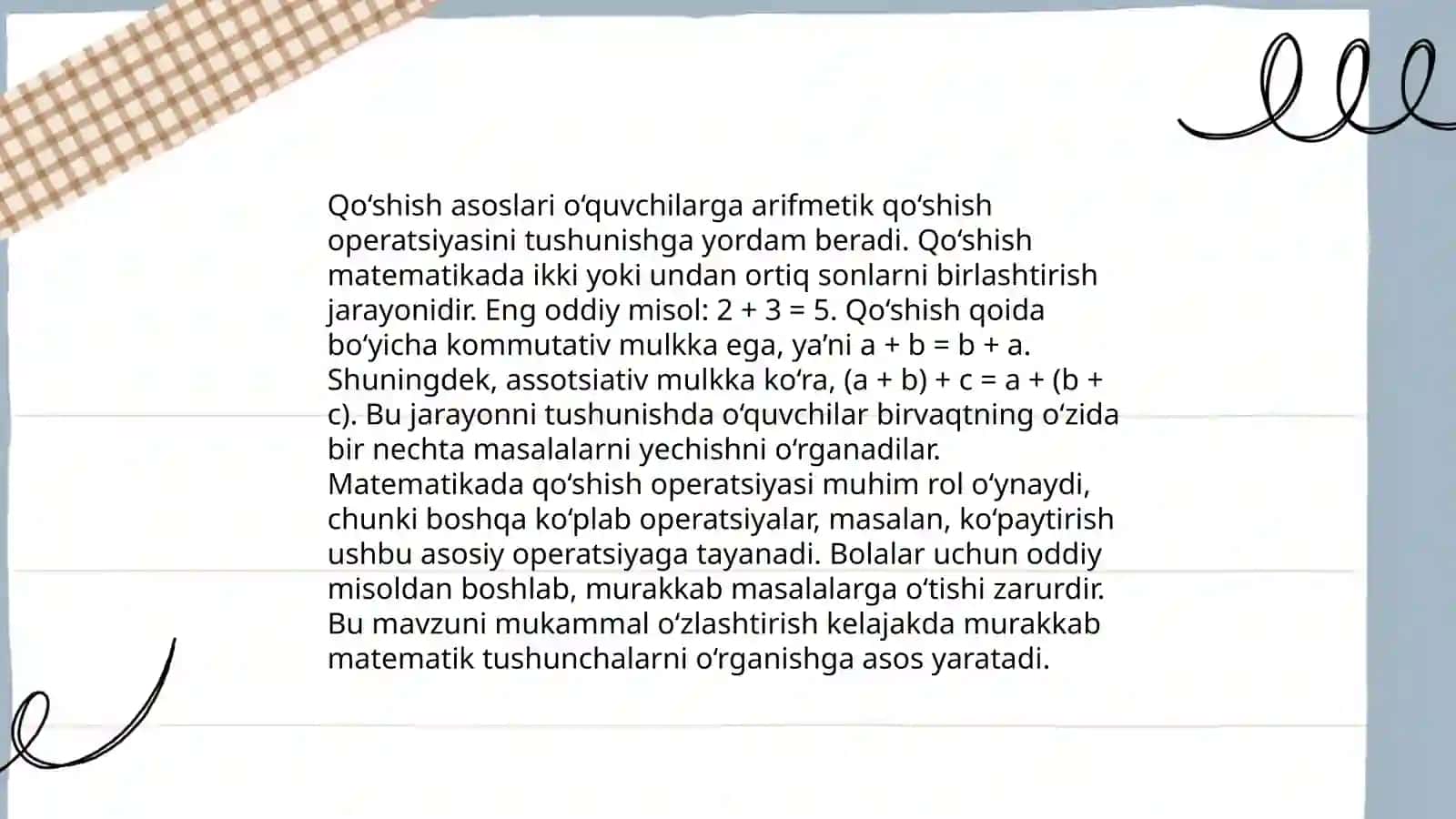 Ikki xonali sonlarni qo'shish 4