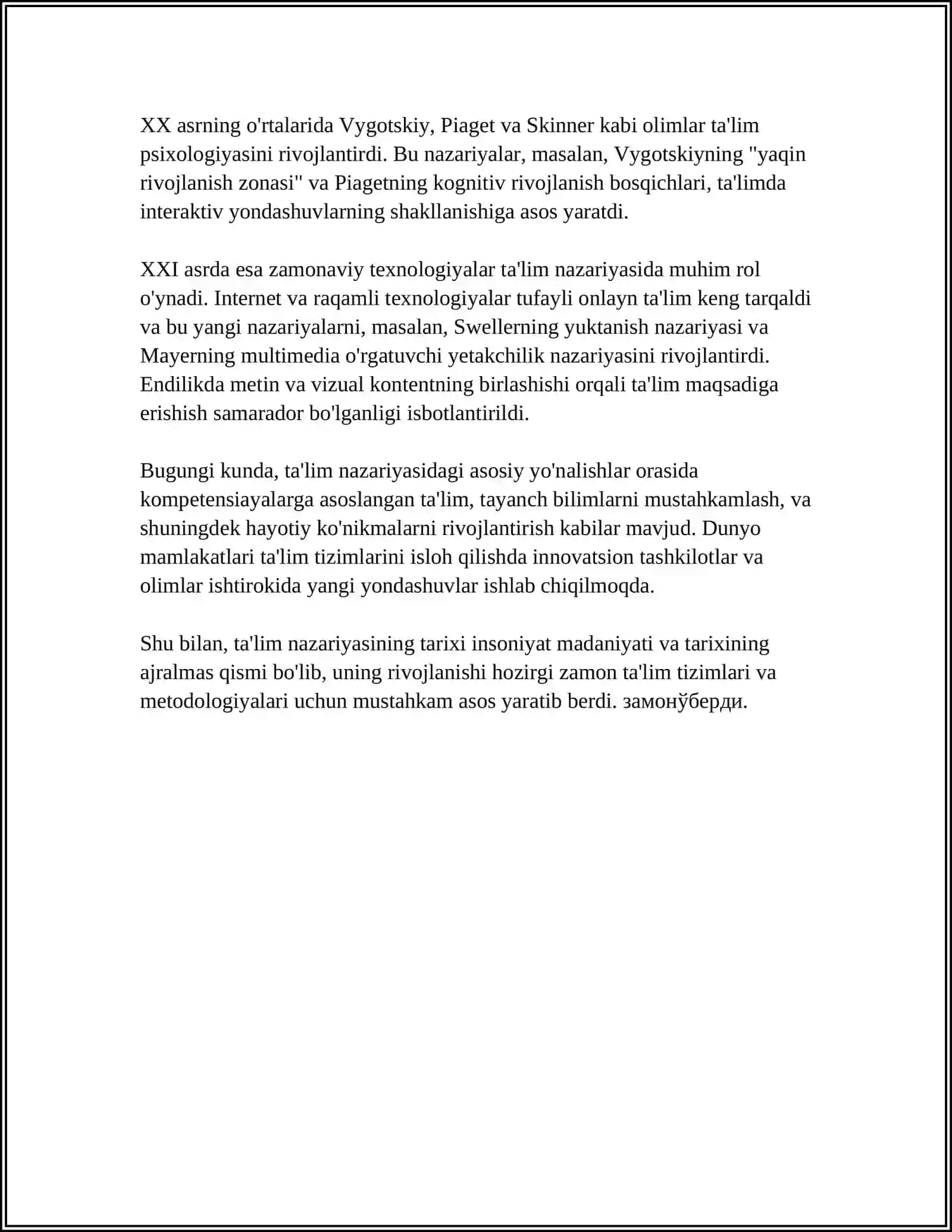 TA'LIM NAZARIYASI PEDAGOGIKANING TARKIBIY QISMI SIFATIDA 4